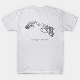 Dodge Ridge Resort 3D T-Shirt